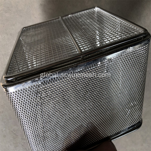 Stainless Steel Basket Medical Perforated Metal Plate Basket Factory